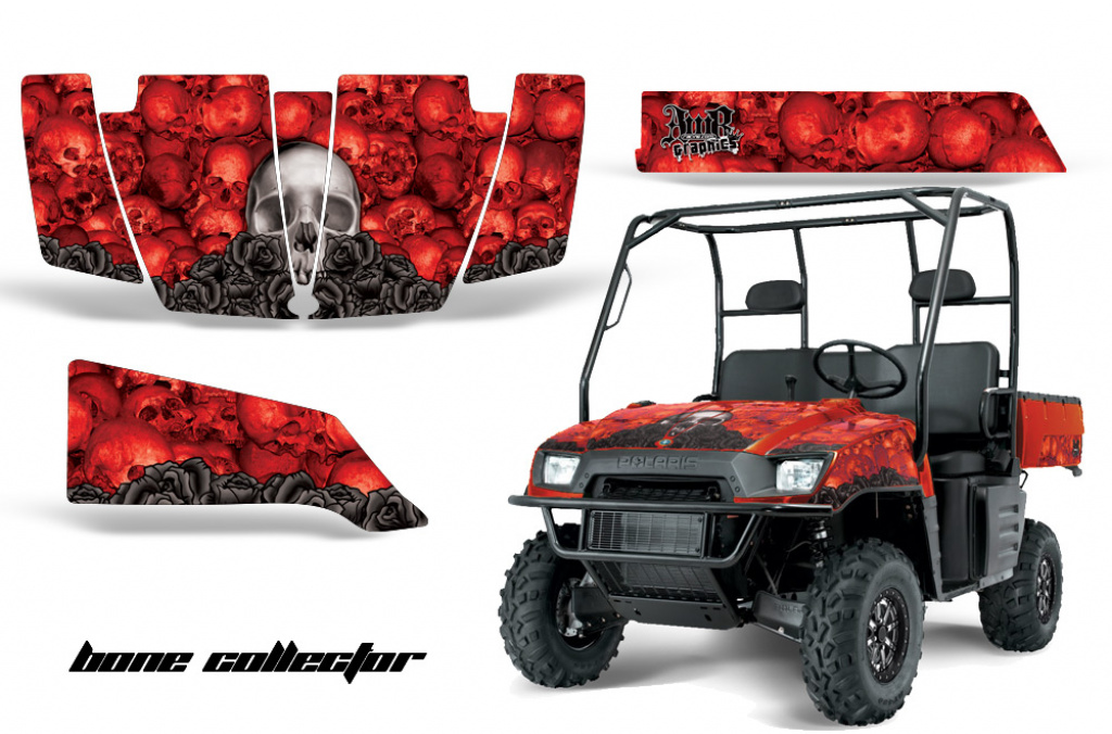 Bone Collector Rot für Polaris Ranger 500/700 XP 05-08