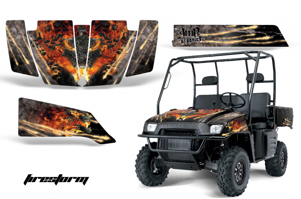 Firestorm Schwarz für Polaris Ranger 500/700 XP 05-08