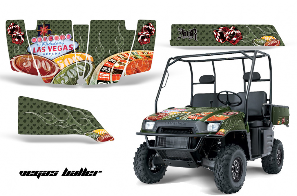 Vegas Baller Grün für Polaris Ranger 500/700 XP 05-08