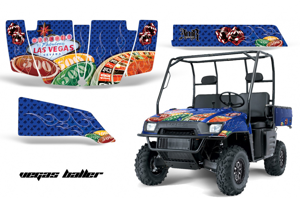 Vegas Baller Blau für Polaris Ranger 500/700 XP 05-08