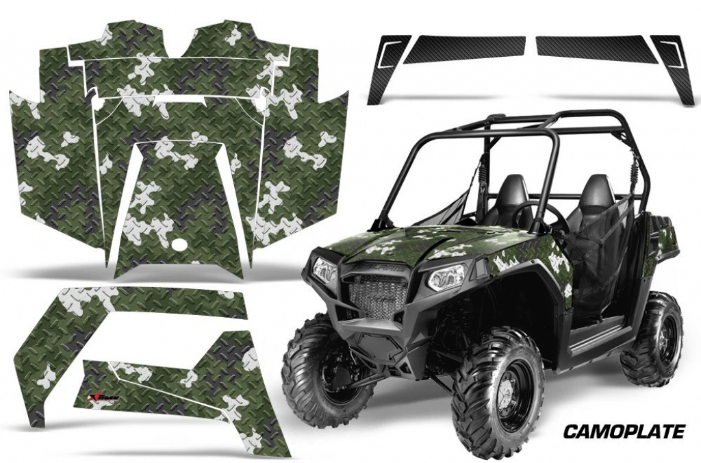 Camoplate Grün für Polaris Ranger RZR 570