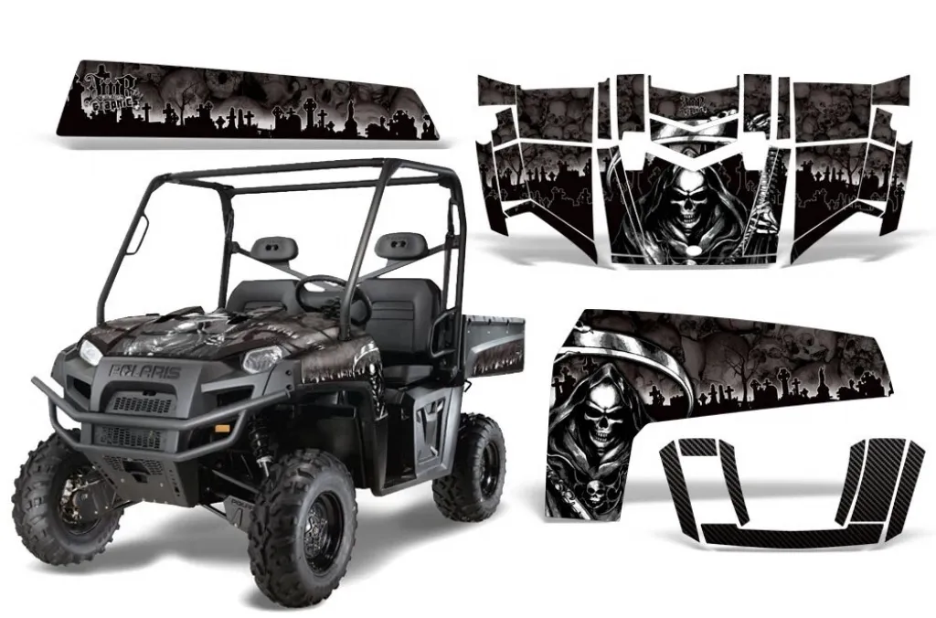 Reaper Schwarz für Polaris Ranger XP500-900D 10-14