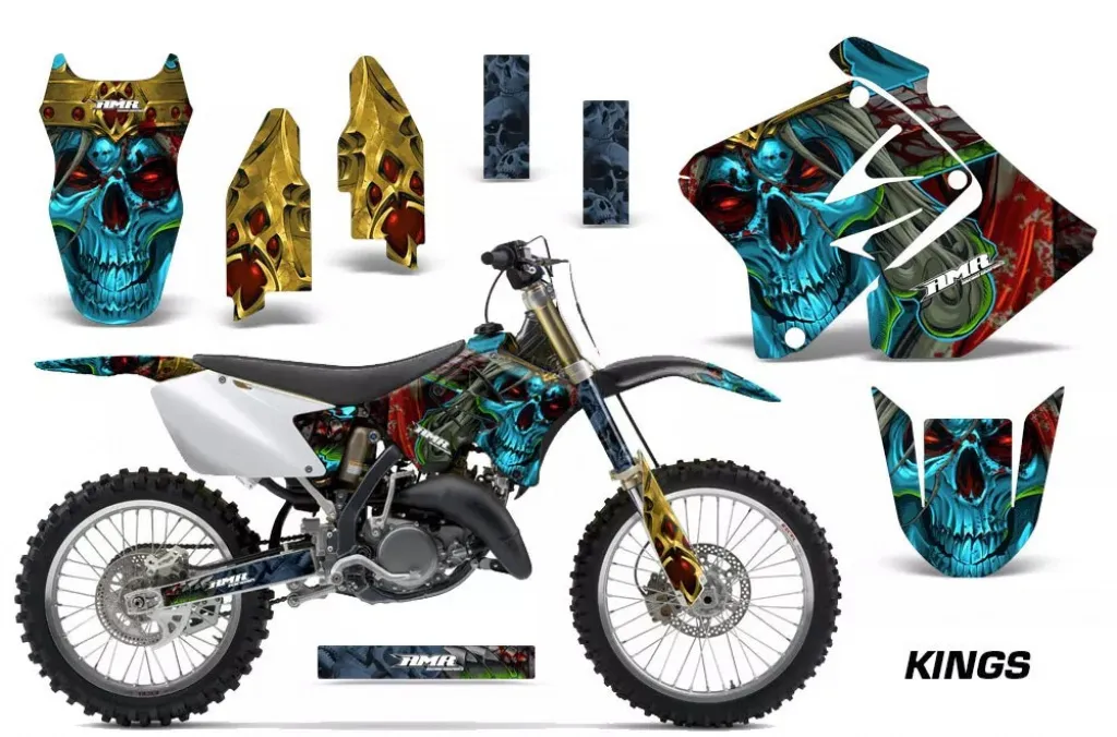 Kings ohne Nummernfeldern für Suzuki RM 125 2001-2009