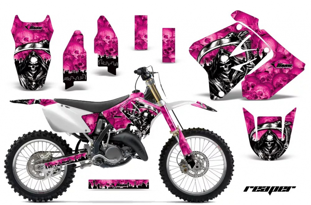 Reaper Pink ohne Nummernfeldern für Suzuki RM 125 2001-2009