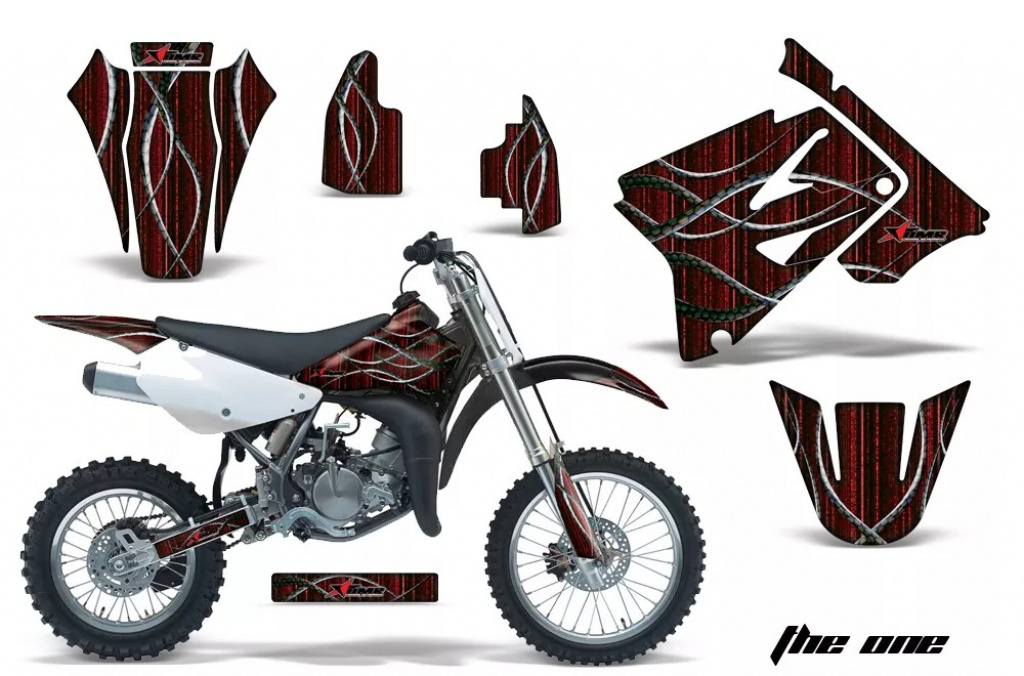 The One Rot ohne Nummernfeldern für Suzuki RM 85 2001-2023