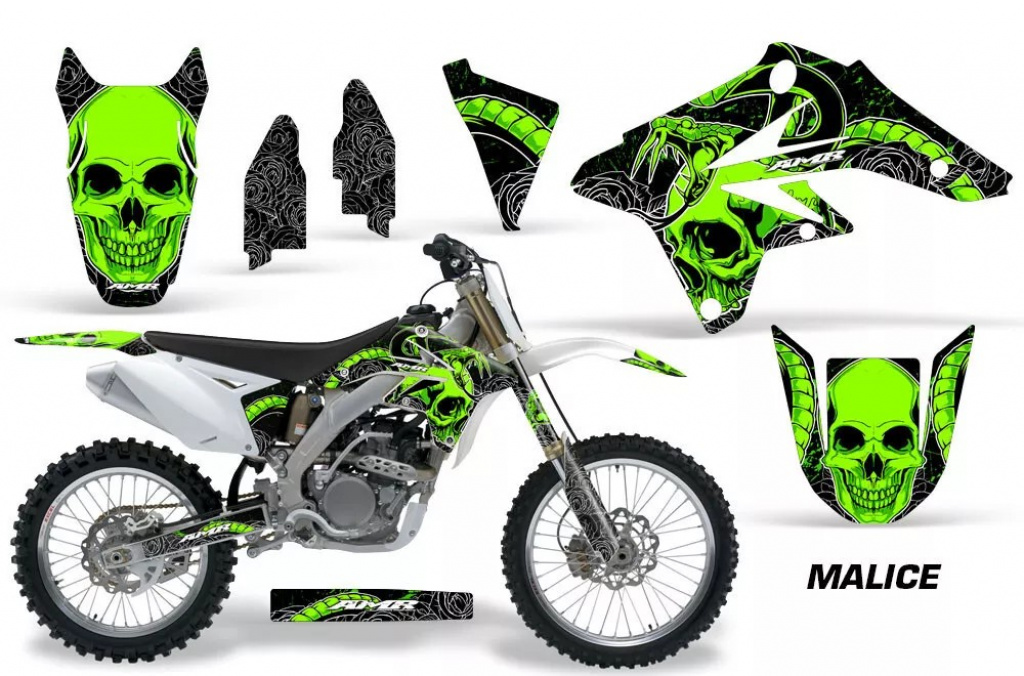 Malice Grün ohne Nummernfeldern für Suzuki RMZ 250 2007-2009
