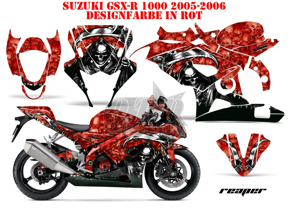 Reaper Rot für Suzuki GSX R 1000 2005-2006