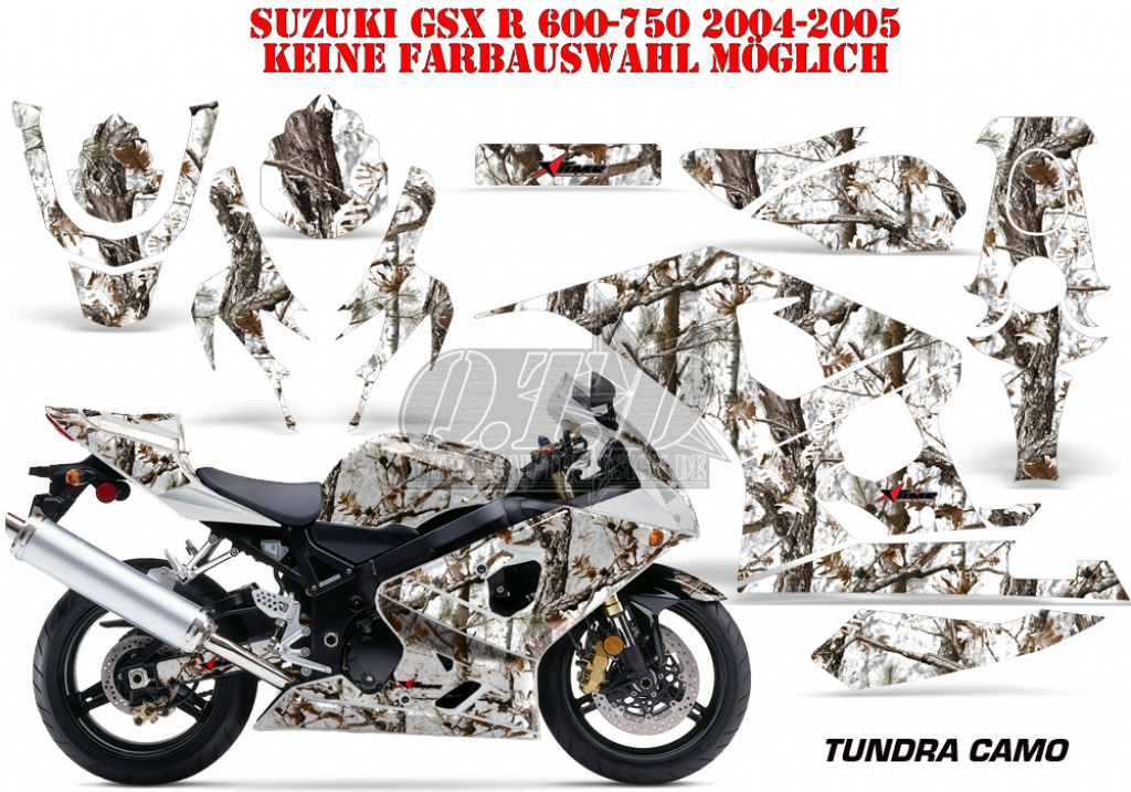 Tundra Camo for Suzuki GSXR 600/750 2004-2005