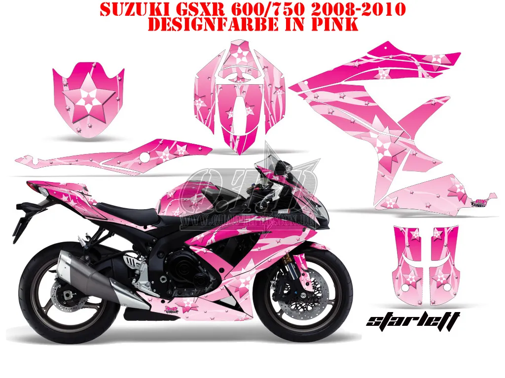 Starlett Pink für Suzuki GSXR 600/750 2008-2010