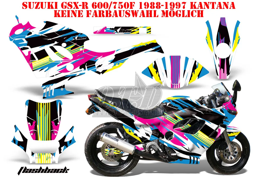 Flashback für Suzuki GSXR 600F/750F Katana 88-97