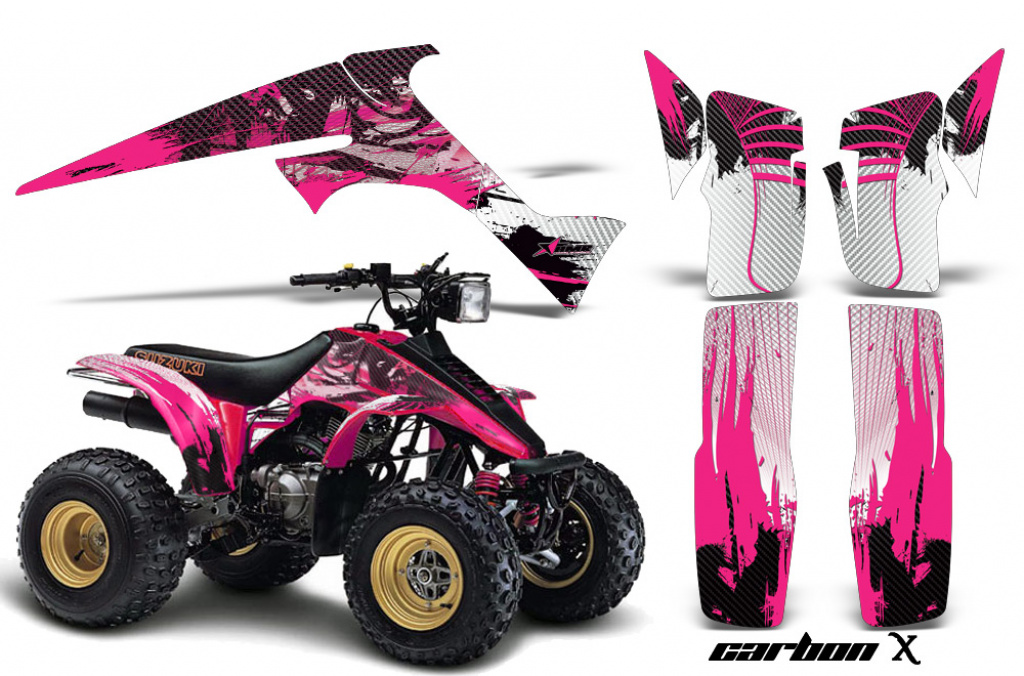 Carbon-X Pink für Suzuki LT 230/LT 230r