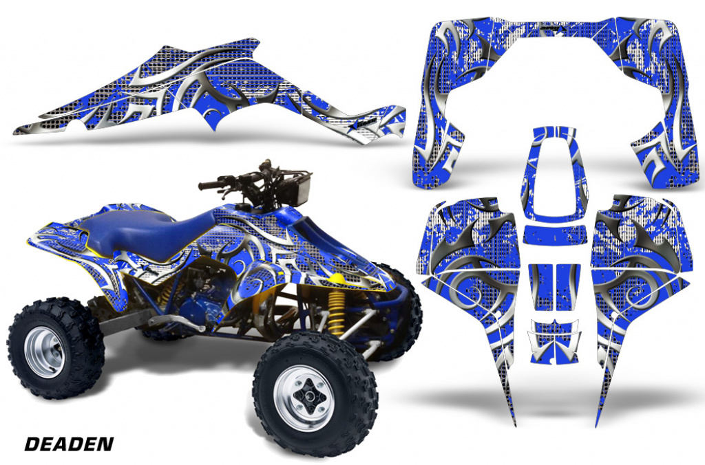 Deaden Blau für Suzuki LT 500R Quadzilla 1987-1990