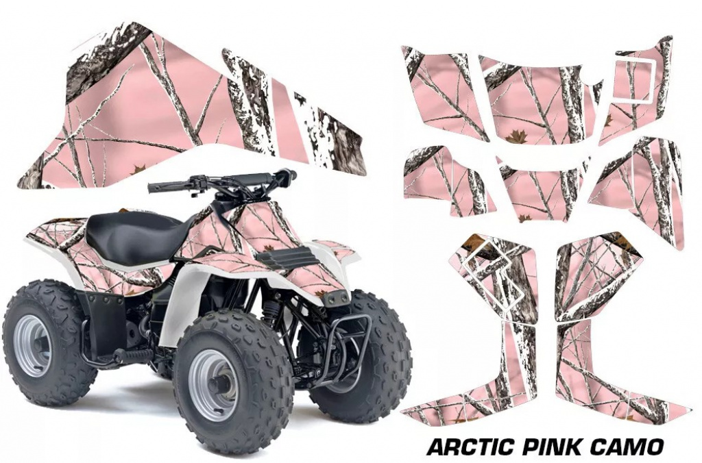 Arctic Pink Camo für Suzuki QuadSport LT80 1987-2006