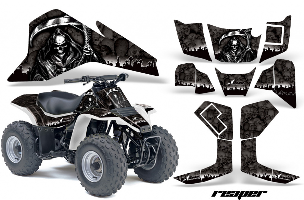 Reaper Schwarz für Suzuki QuadSport LT80 1987-2006
