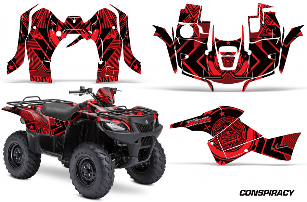 Conspiracy Rot für Suzuki KingQuad LT-A 500/700/750 AXI bis 2018