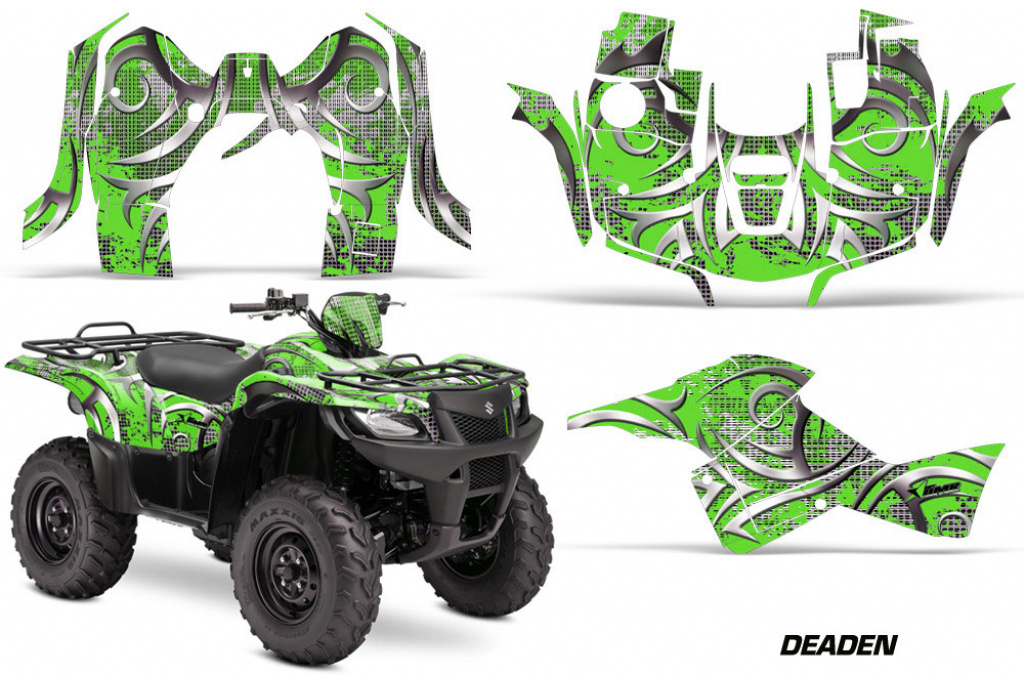Deaden Grün für Suzuki KingQuad LT-A 500/700/750 AXI bis 2018