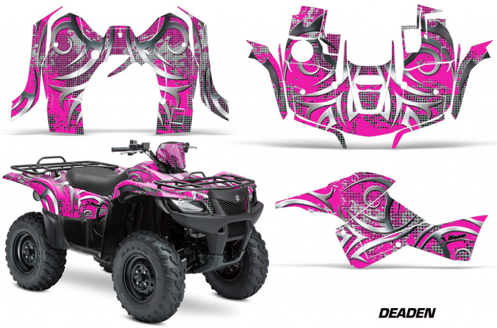 Deaden Pink für Suzuki KingQuad LT-A 500/700/750 AXI bis 2018