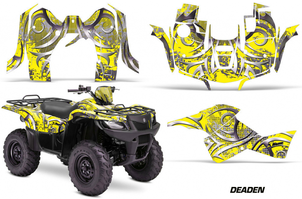 Deaden Gelb für Suzuki KingQuad LT-A 500/700/750 AXI bis 2018