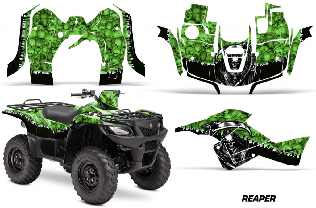 Reaper Grün für Suzuki KingQuad LT-A 500/700/750 AXI bis 2018