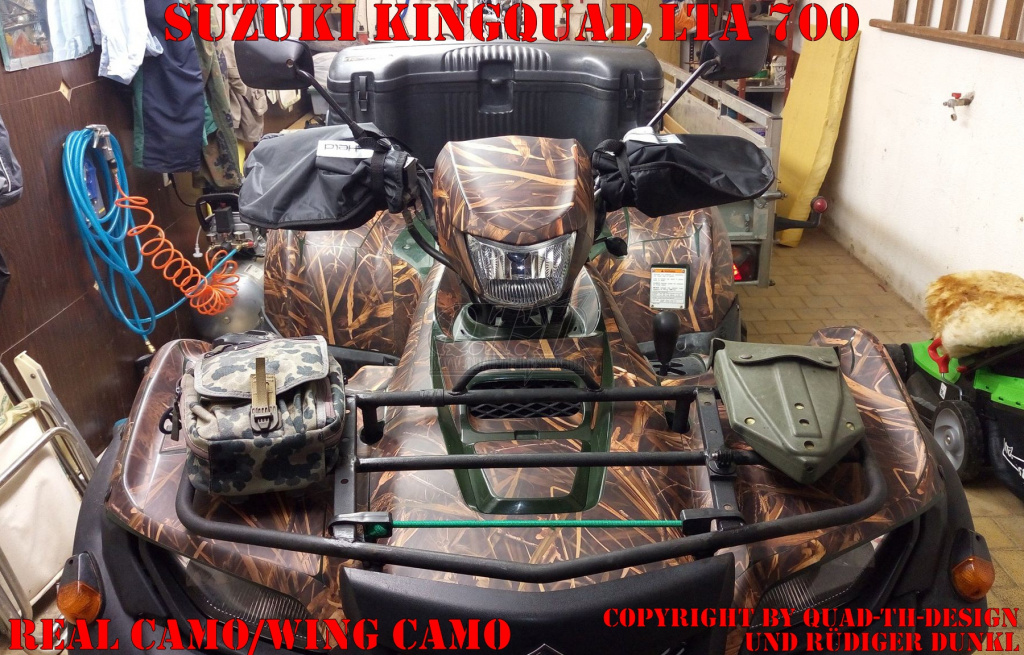 Wing Camo für Suzuki KingQuad LT-A 700 bis 2018
