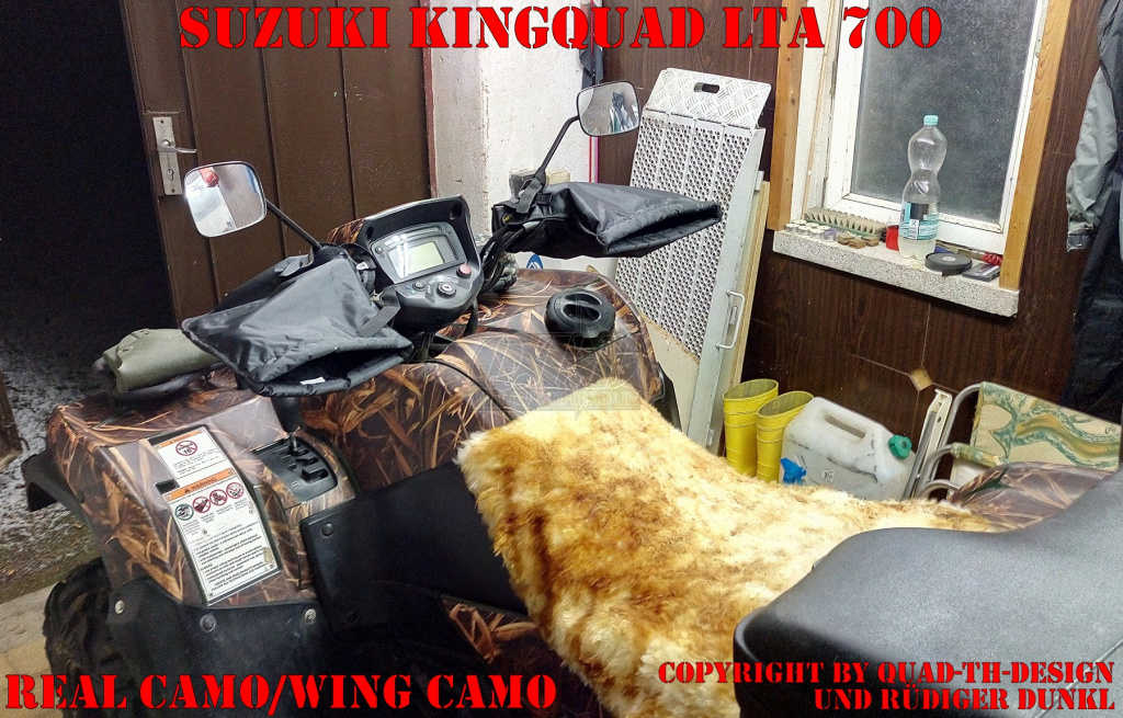 Wing Camo für Suzuki KingQuad LT-A 700 bis 2018