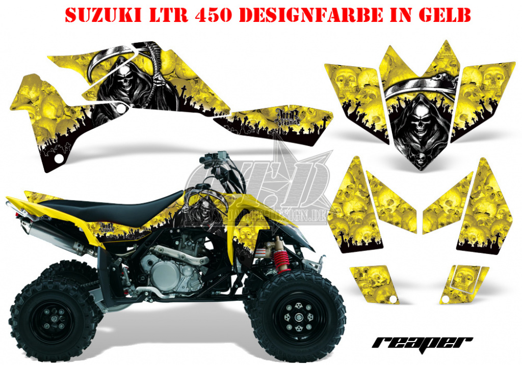 Reaper Gelb für Suzuki LTR 450