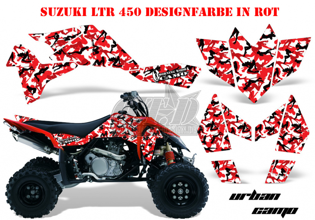 Urban Camo Rot für Suzuki LTR 450