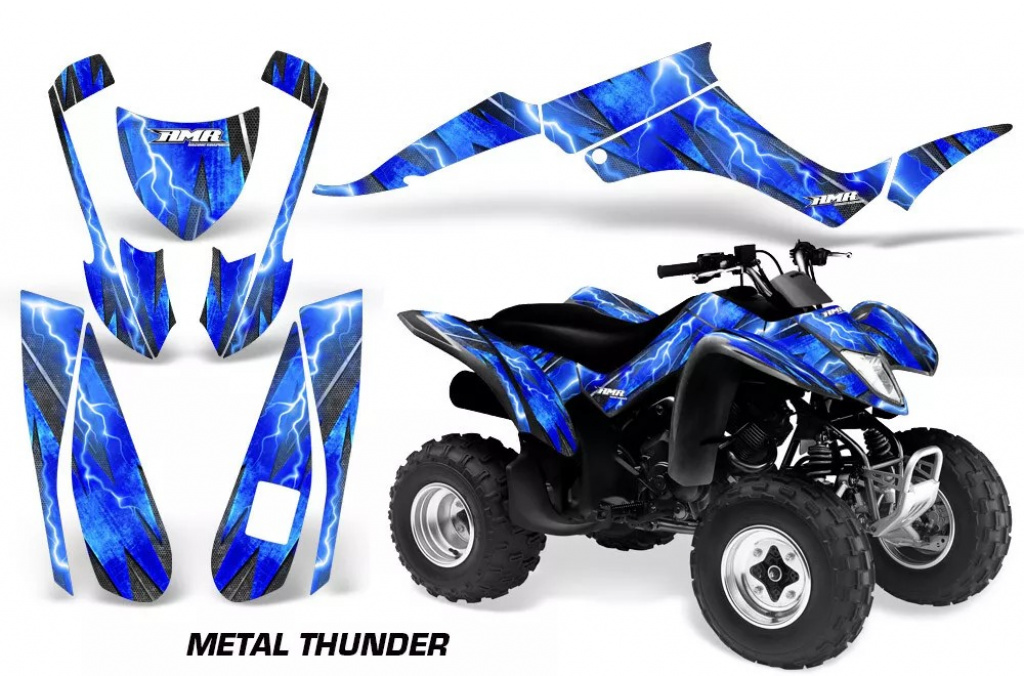 Metal Thunder Blau für Suzuki LTZ 250