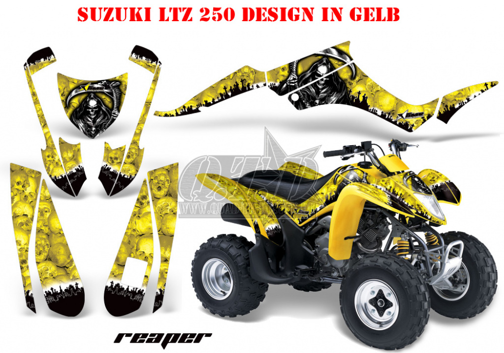 Reaper Gelb für Suzuki LTZ 250