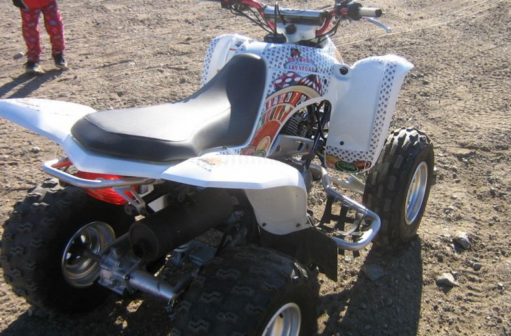 Vegas Baller Weiß für Suzuki LTZ 250