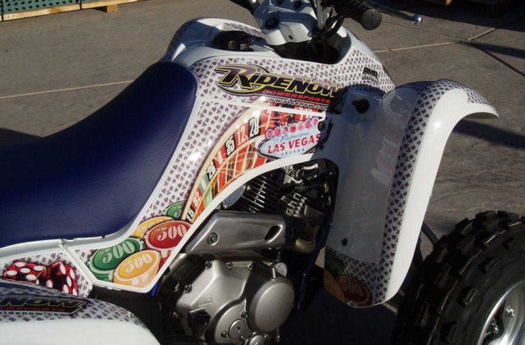 Vegas Baller Weiß für Suzuki LTZ 250