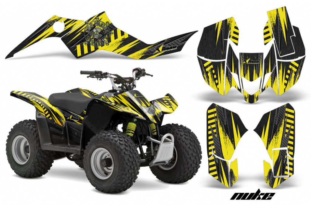 Nuke Gelb für Suzuki LTZ 50