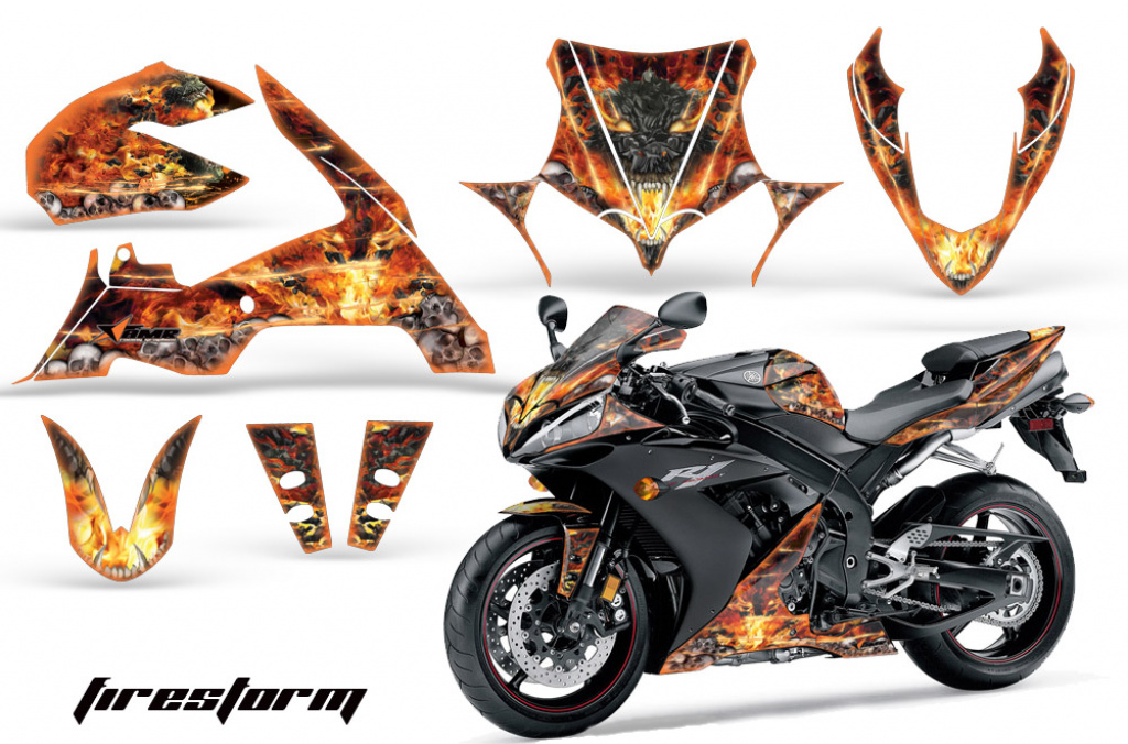 Firestorm Orange für Yamaha YZF R1 2004-2006