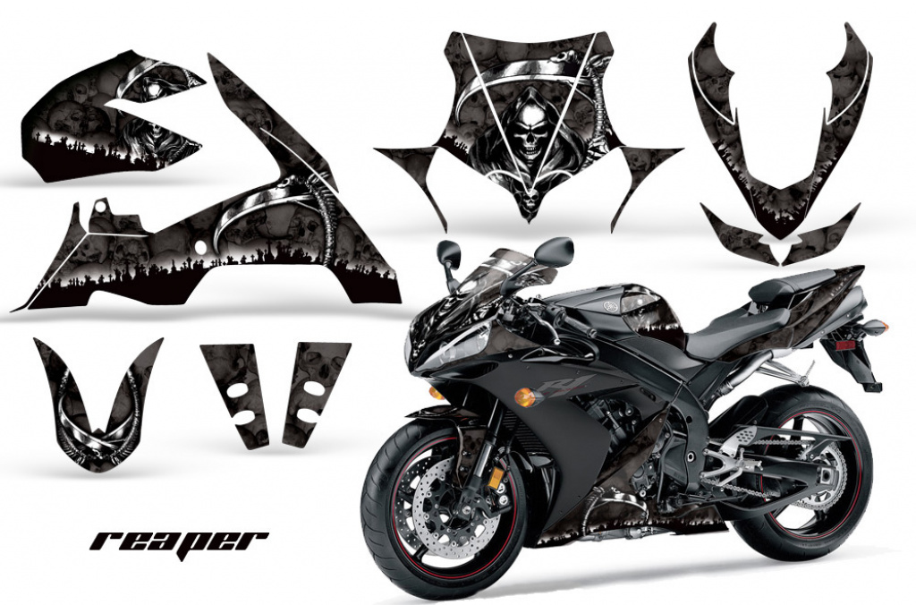 Reaper Schwarz für Yamaha YZF R1 2004-2006