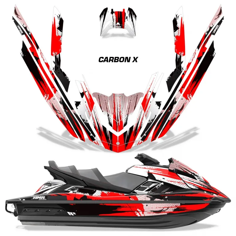Carbon-X Red for Yamaha FX Cruiser SVHO 2012-2018