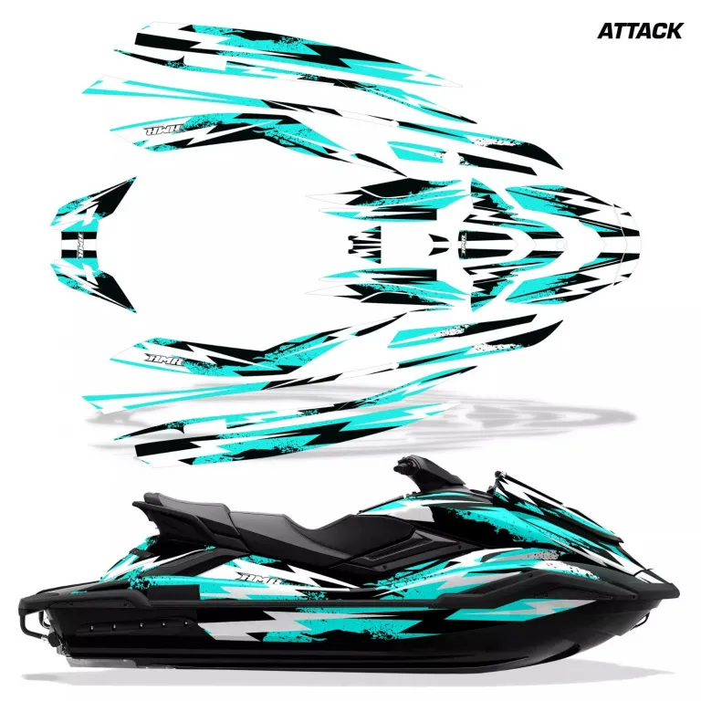 Attack Teal Blue for Yamaha FX Cruiser SVHO 2019-2021