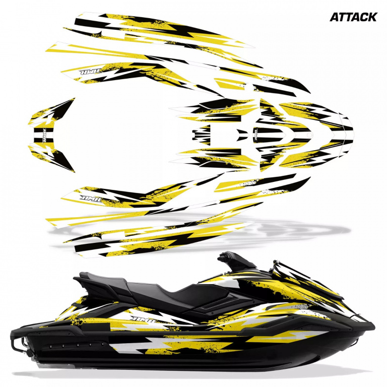 Attack Gelb für Yamaha FX Cruiser SVHO 2019-2021