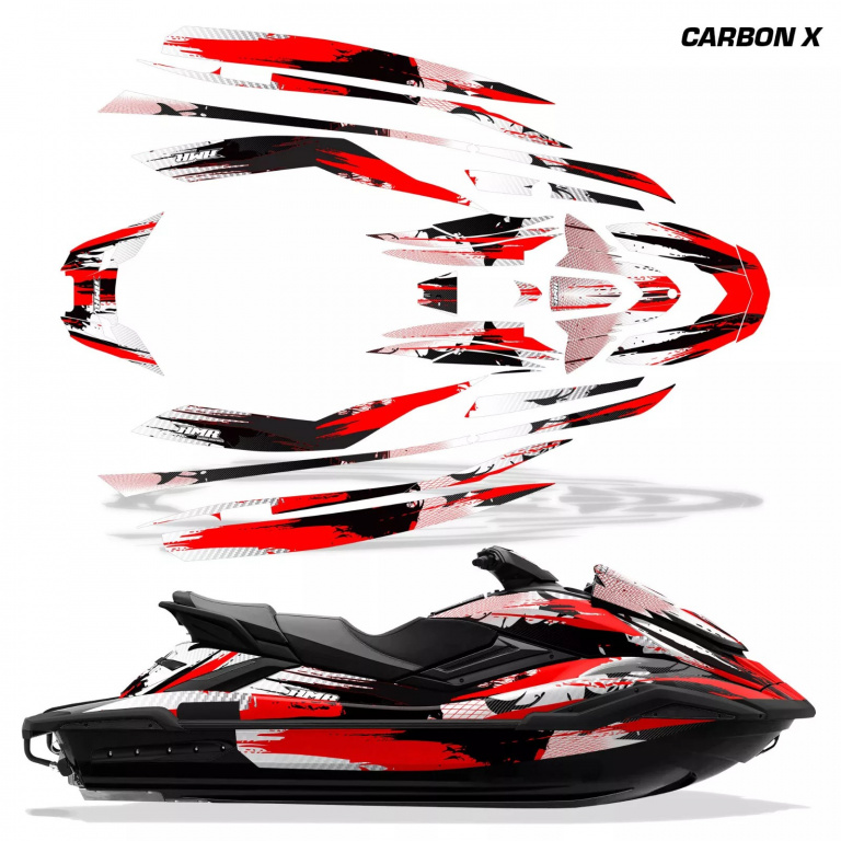 Carbon-X Rot für Yamaha FX Cruiser SVHO 2019-2021