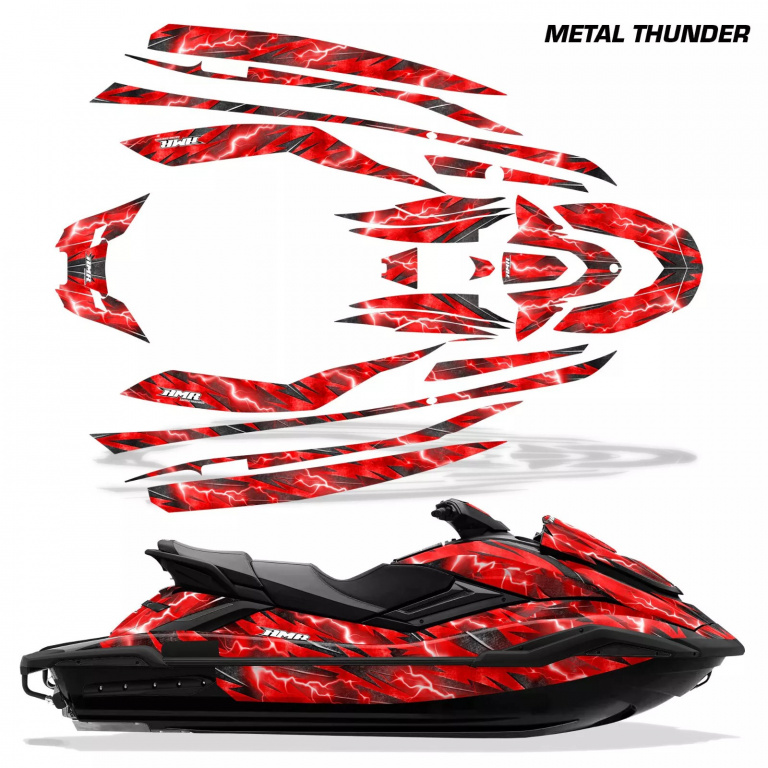 Metal Thunder Rot für Yamaha FX Cruiser SVHO 2019-2021