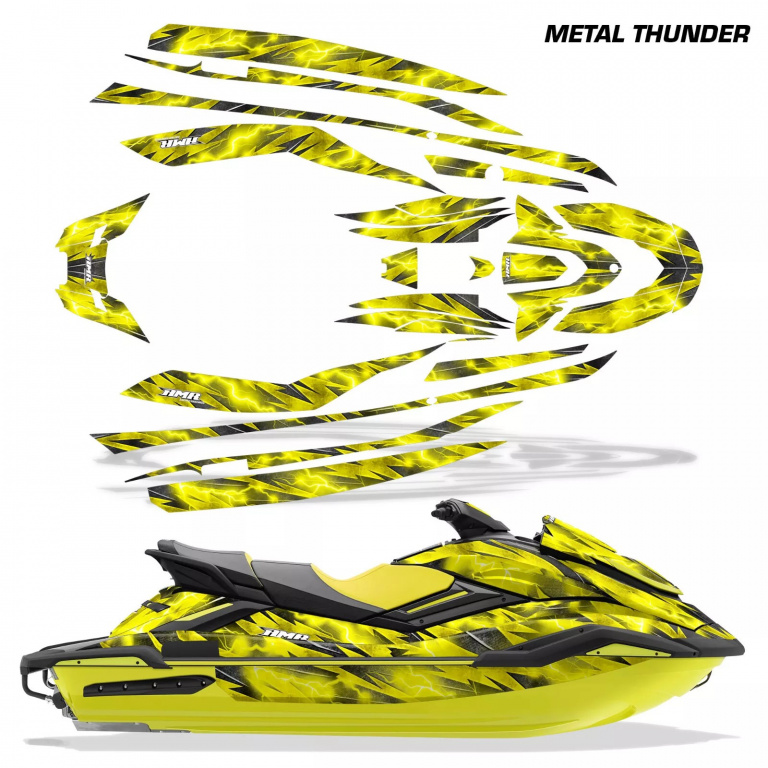 Metal Thunder Gelb für Yamaha FX Cruiser SVHO 2019-2021