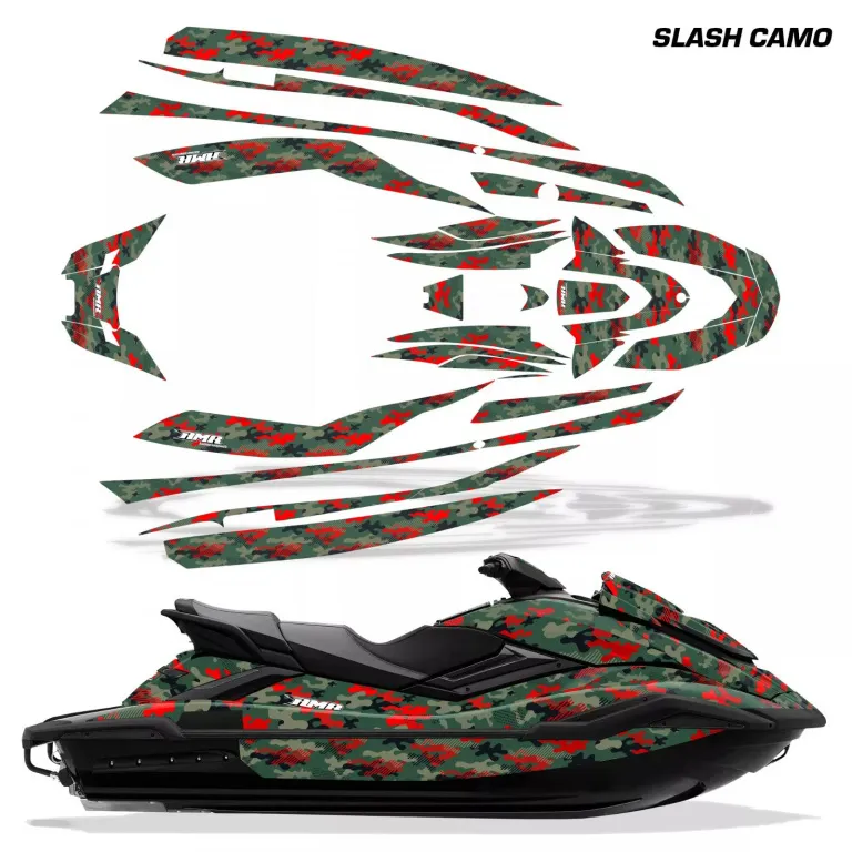 Slash Camo Red for Yamaha FX Cruiser SVHO 2019-2021