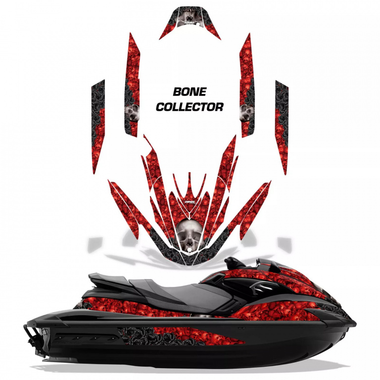 Bone Collector Red for Yamaha FZR 2009-2016