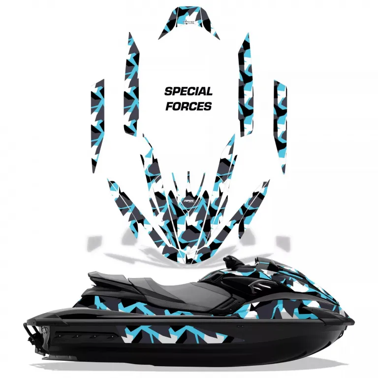 Special Forces Aqua Blue for Yamaha FZR 2009-2016