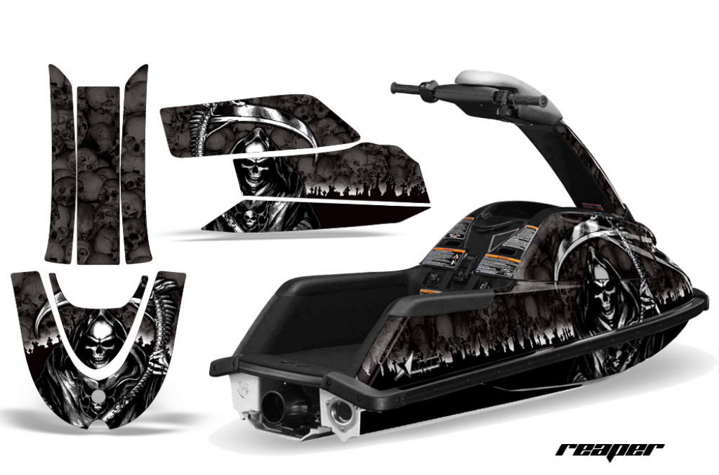Reaper Schwarz für Yamaha Superjet Freestyle (Runde Nase)