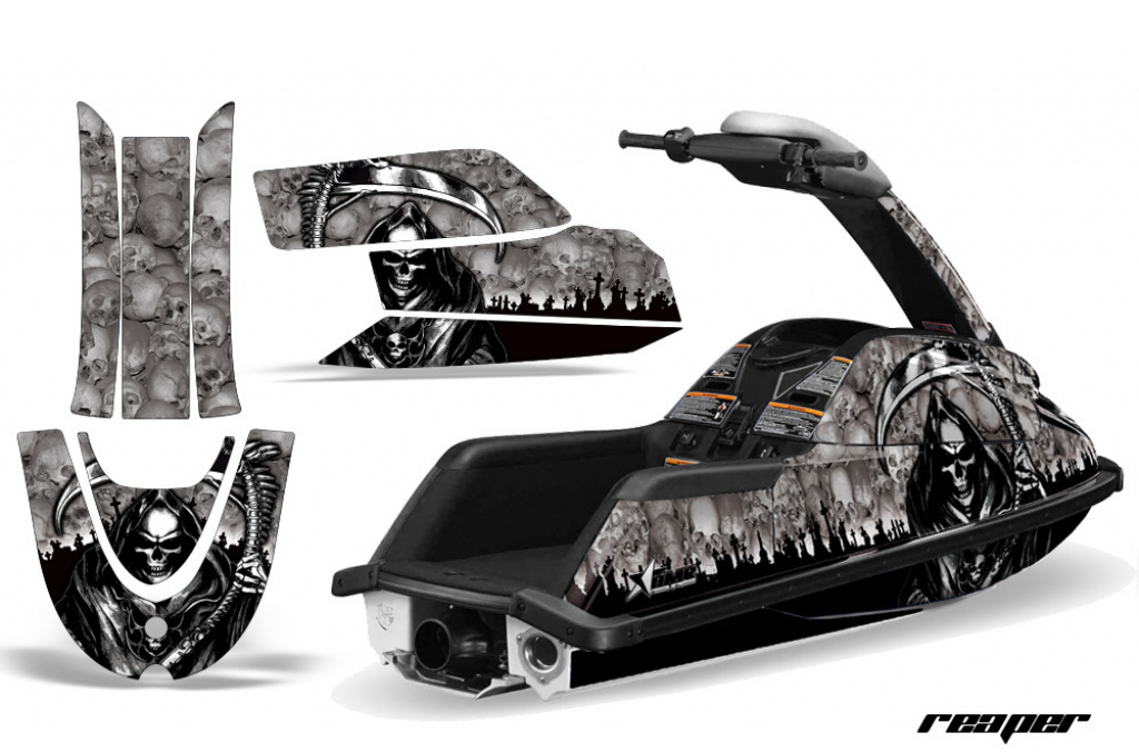 Reaper Silber für Yamaha Superjet Freestyle (Runde Nase)