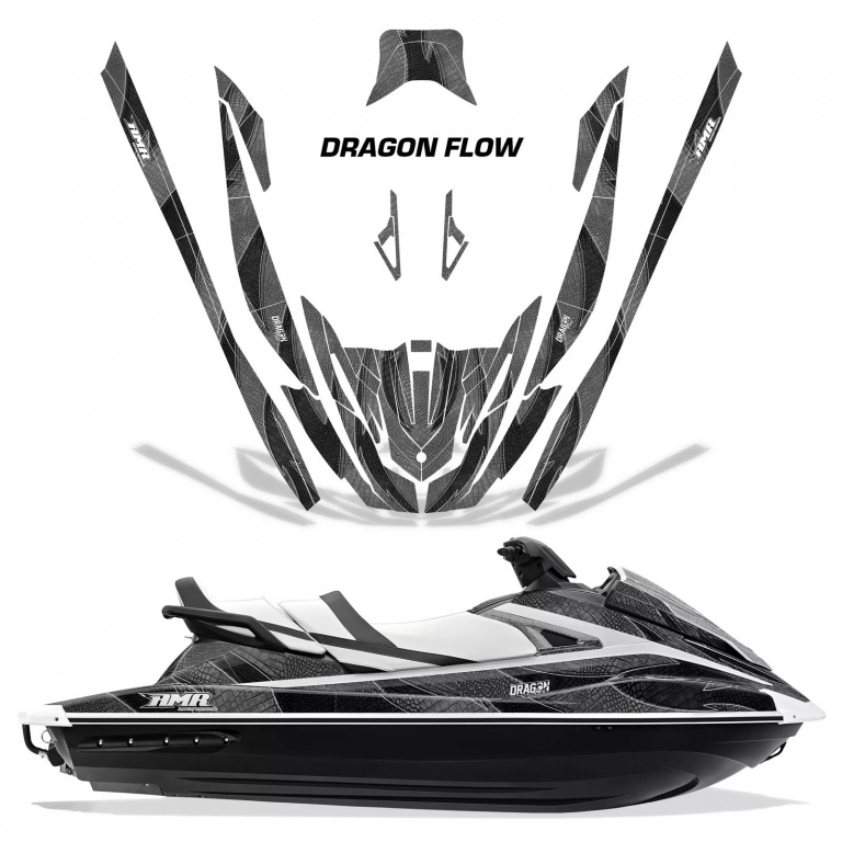 Dragon Flow Schwarz für Yamaha VX Cruiser/VX Deluxe 2015-2020