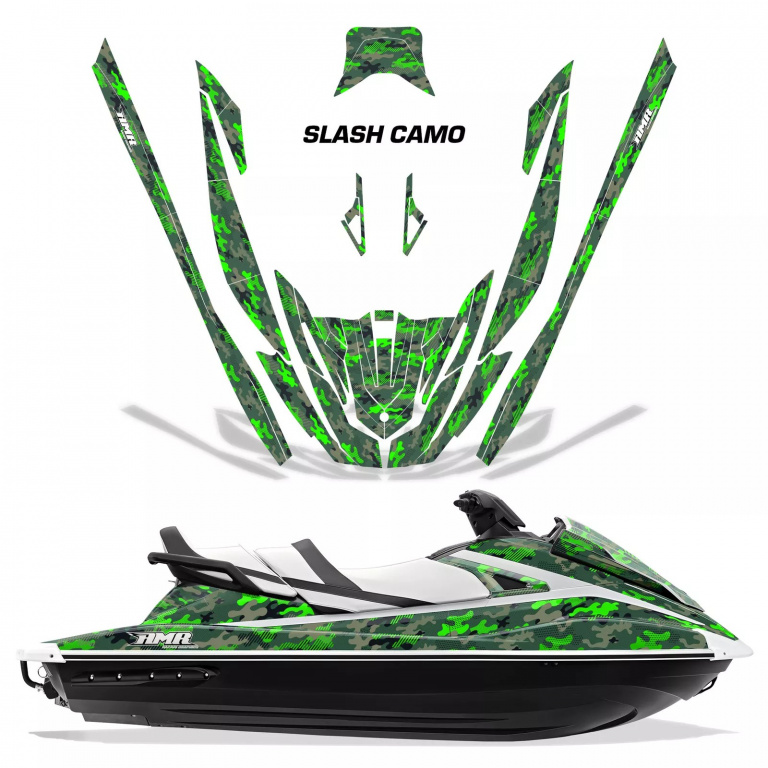Slash Camo Grün für Yamaha VX Cruiser/VX Deluxe 2015-2020