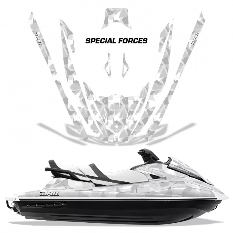 Special Forces Weiß für Yamaha VX Cruiser/VX Deluxe 2015-2020