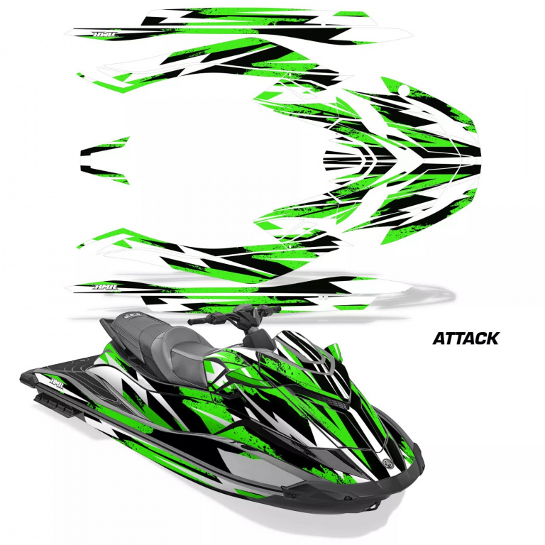 Attack Green for Yamaha WaveRunner GP 1800R 21-23