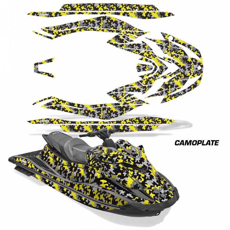 Camoplate Yellow for Yamaha WaveRunner GP 1800R 21-23